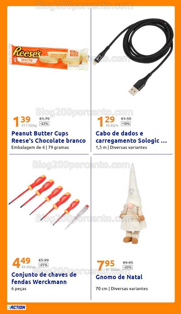 Antevisão Folheto ACTION Promoções de 5 a 11 novembro