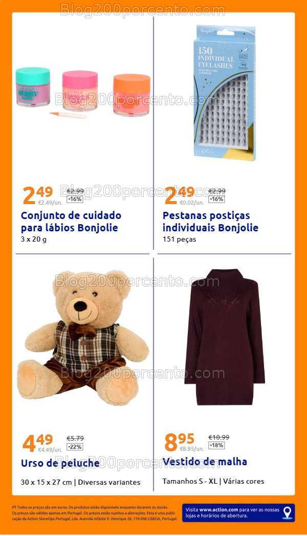 Antevisão Folheto ACTION Promoções de 5 a 11 novembro