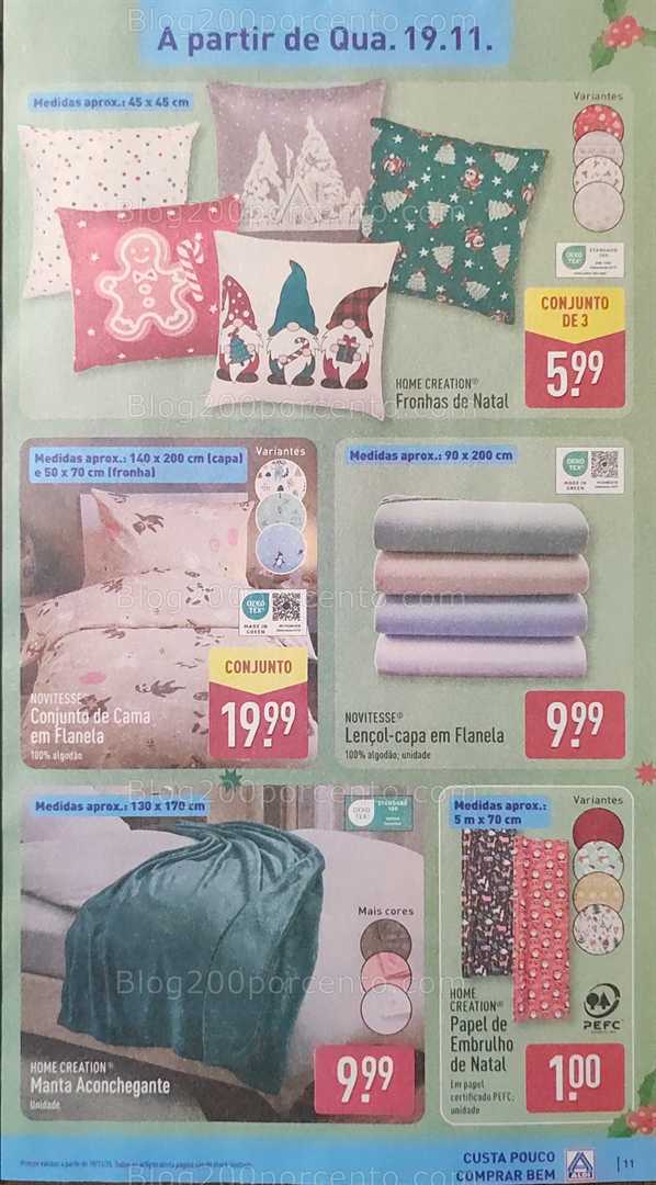 Antevisão Folheto ALDI Promoções de 17 a 23 novembro