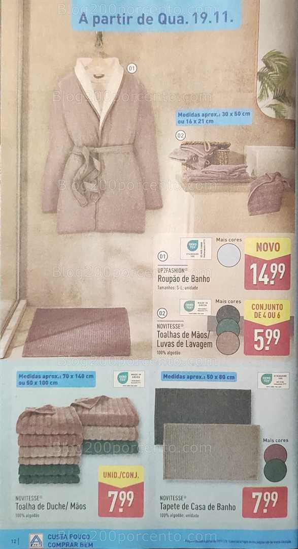 Antevisão Folheto ALDI Promoções de 17 a 23 novembro