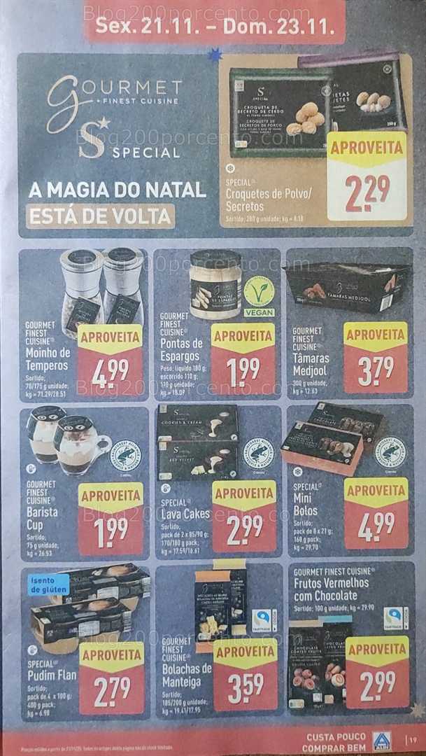 Antevisão Folheto ALDI Promoções de 17 a 23 novembro