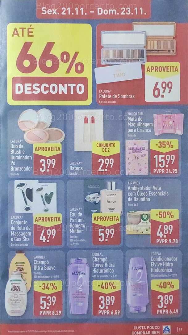 Antevisão Folheto ALDI Promoções de 17 a 23 novembro