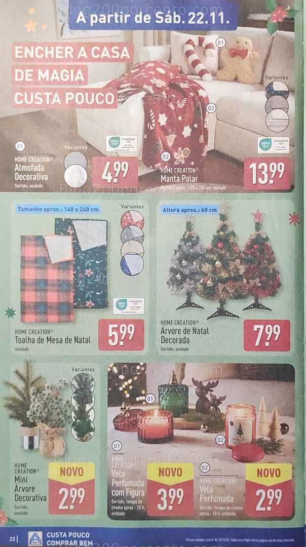 Antevisão Folheto ALDI Promoções de 17 a 23 novembro