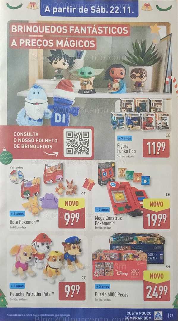 Antevisão Folheto ALDI Promoções de 17 a 23 novembro