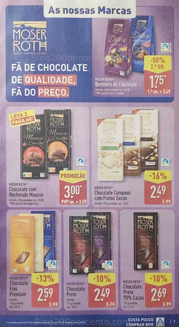 Antevisão Folheto ALDI Promoções de 17 a 23 novembro