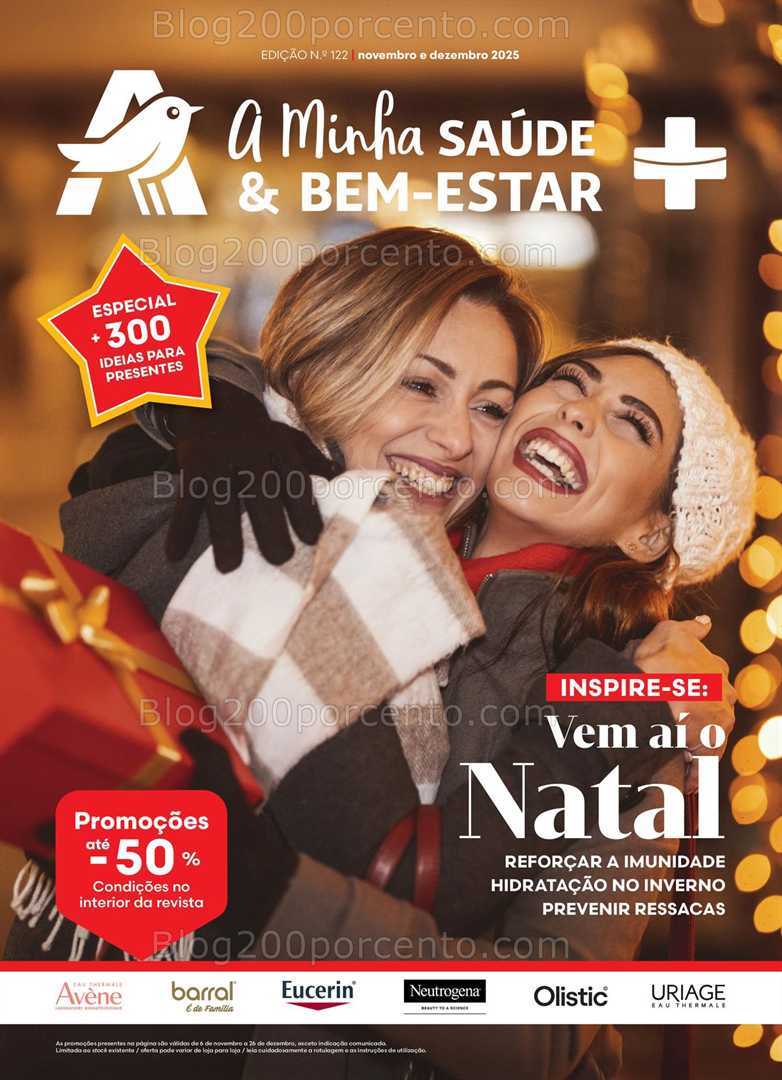 Antevisão Folheto AUCHAN Saúde e Bem Estar Promoções até 26 dezembro