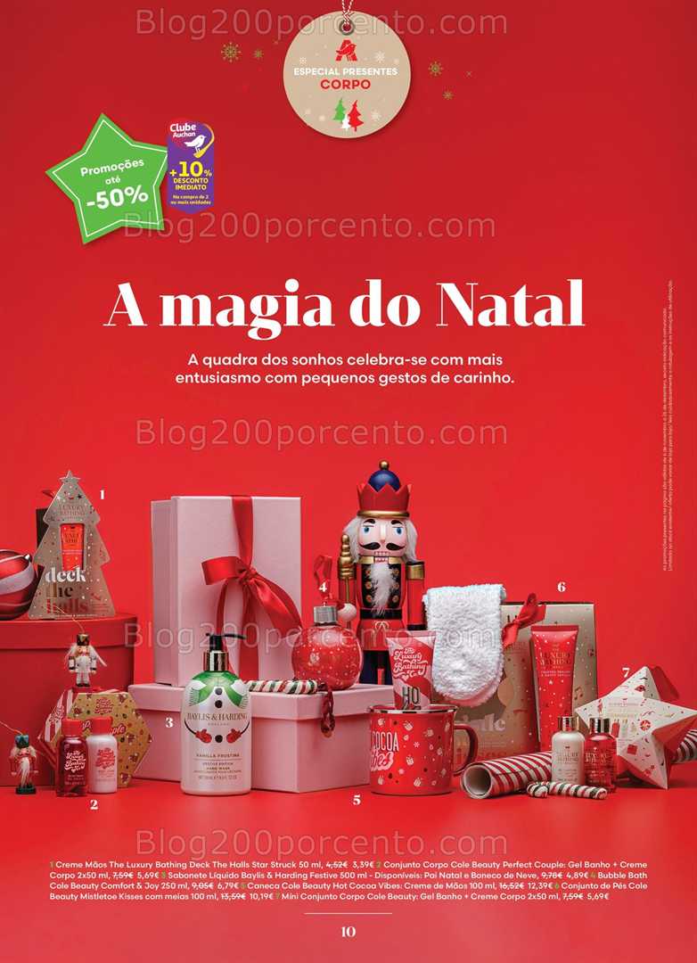 Antevisão Folheto AUCHAN Saúde e Bem Estar Promoções até 26 dezembro