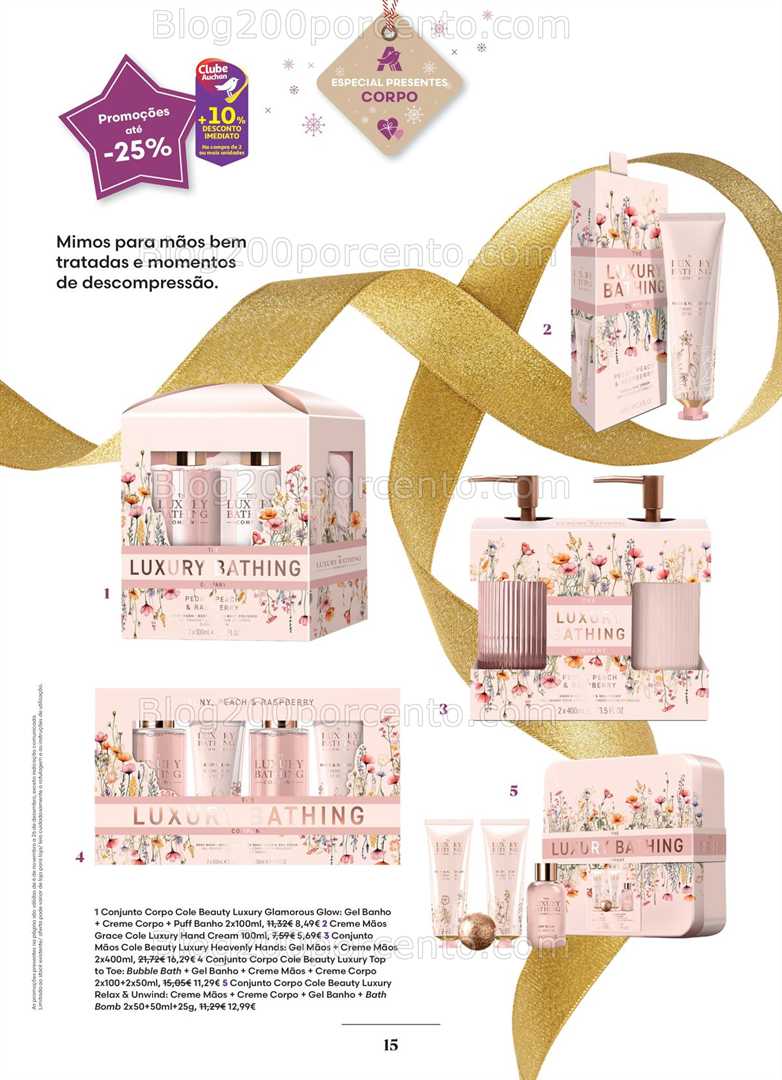 Antevisão Folheto AUCHAN Saúde e Bem Estar Promoções até 26 dezembro