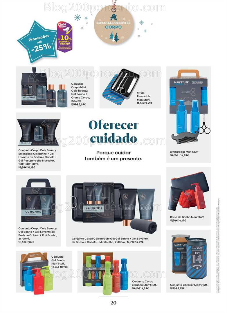 Antevisão Folheto AUCHAN Saúde e Bem Estar Promoções até 26 dezembro