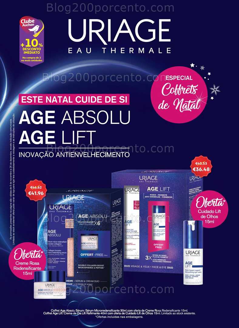 Antevisão Folheto AUCHAN Saúde e Bem Estar Promoções até 26 dezembro