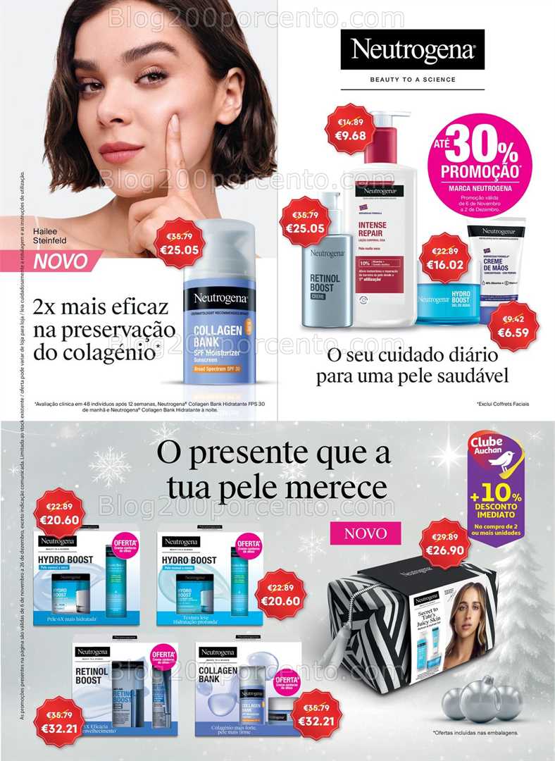 Antevisão Folheto AUCHAN Saúde e Bem Estar Promoções até 26 dezembro