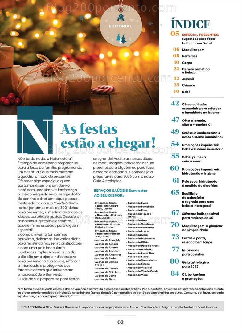 Antevisão Folheto AUCHAN Saúde e Bem Estar Promoções até 26 dezembro