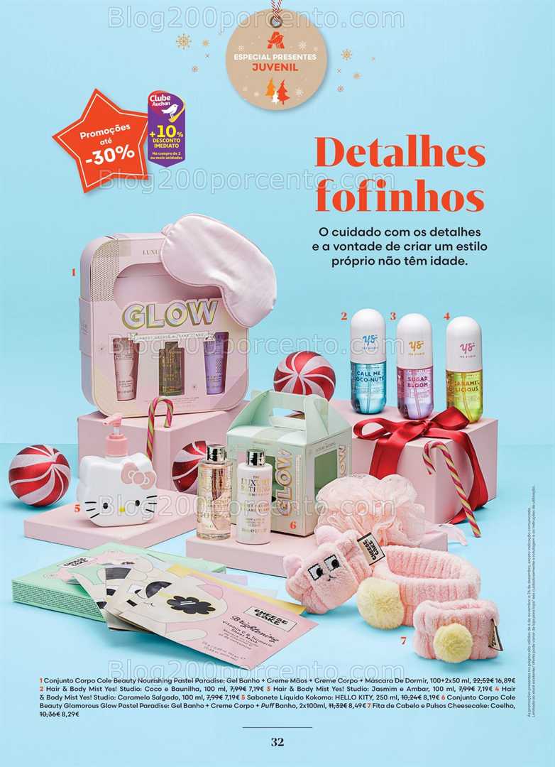 Antevisão Folheto AUCHAN Saúde e Bem Estar Promoções até 26 dezembro
