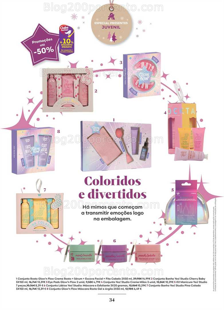 Antevisão Folheto AUCHAN Saúde e Bem Estar Promoções até 26 dezembro