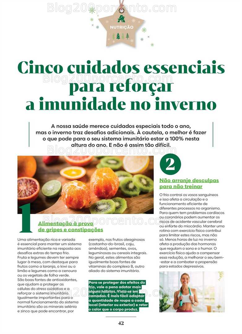 Antevisão Folheto AUCHAN Saúde e Bem Estar Promoções até 26 dezembro