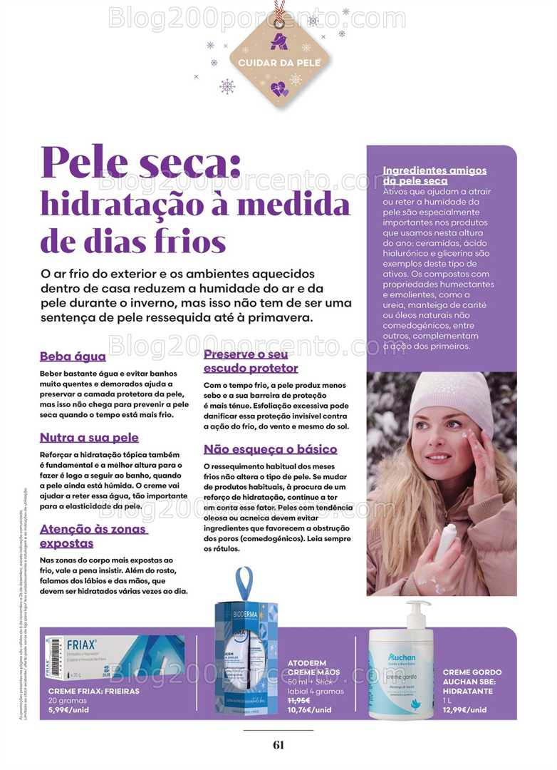 Antevisão Folheto AUCHAN Saúde e Bem Estar Promoções até 26 dezembro