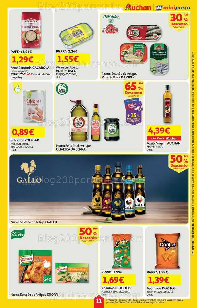 Antevisão Folheto MINIPREÇO - AUCHAN Promoções de 6 a 12 novembro