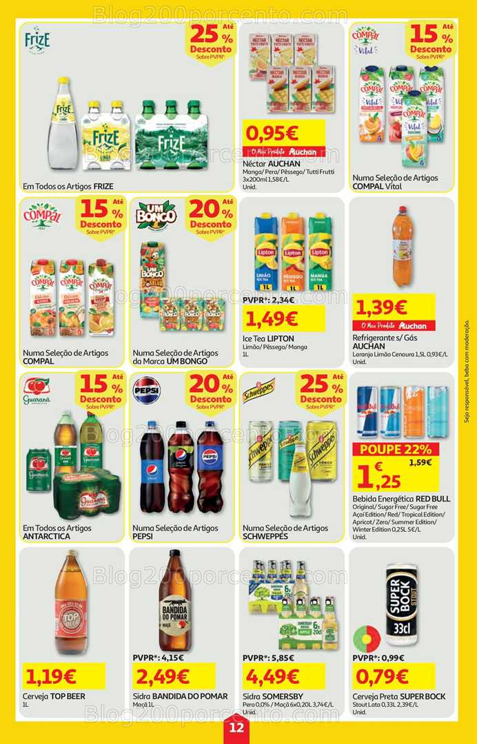 Antevisão Folheto MINIPREÇO - AUCHAN Promoções de 6 a 12 novembro