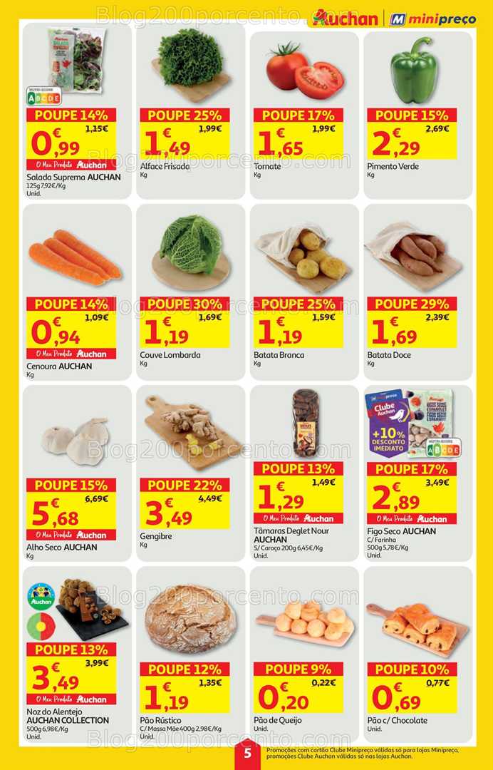 Antevisão Folheto MINIPREÇO - AUCHAN Promoções de 6 a 12 novembro