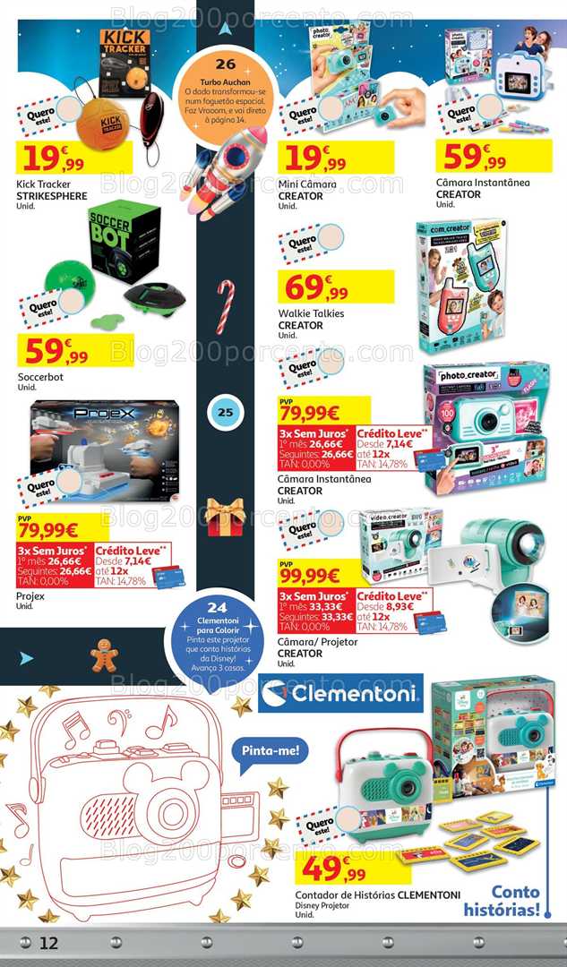 Antevisão Folheto AUCHAN Catálogo Brinquedos Natal Promoções de 5 novembro a 9 dezembro