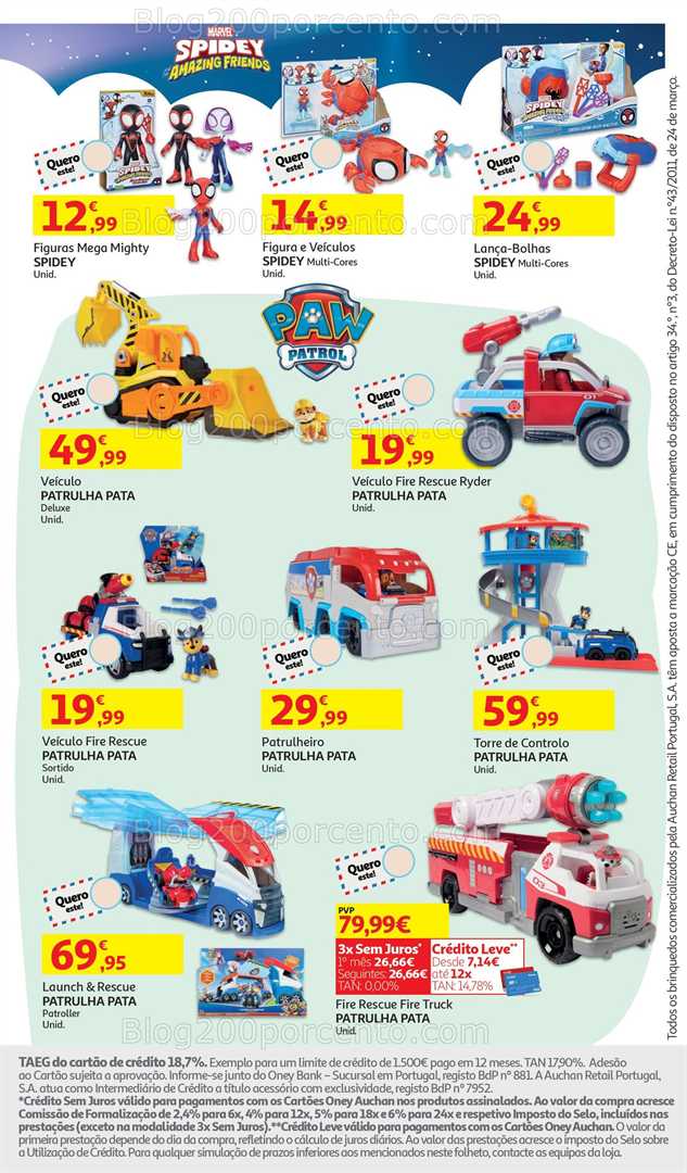 Antevisão Folheto AUCHAN Catálogo Brinquedos Natal Promoções de 5 novembro a 9 dezembro