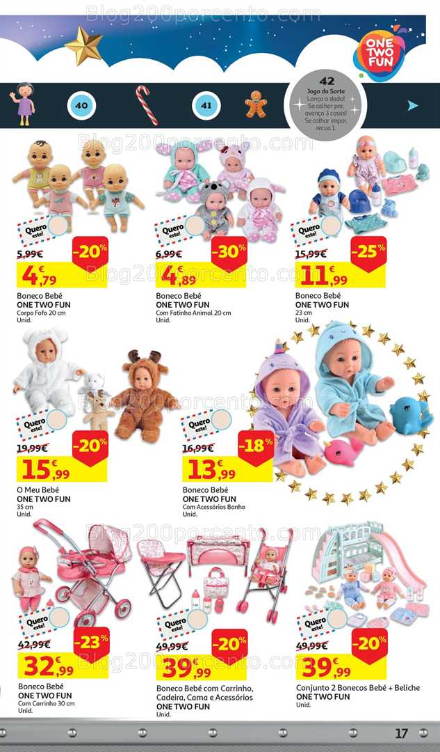 Antevisão Folheto AUCHAN Catálogo Brinquedos Natal Promoções de 5 novembro a 9 dezembro