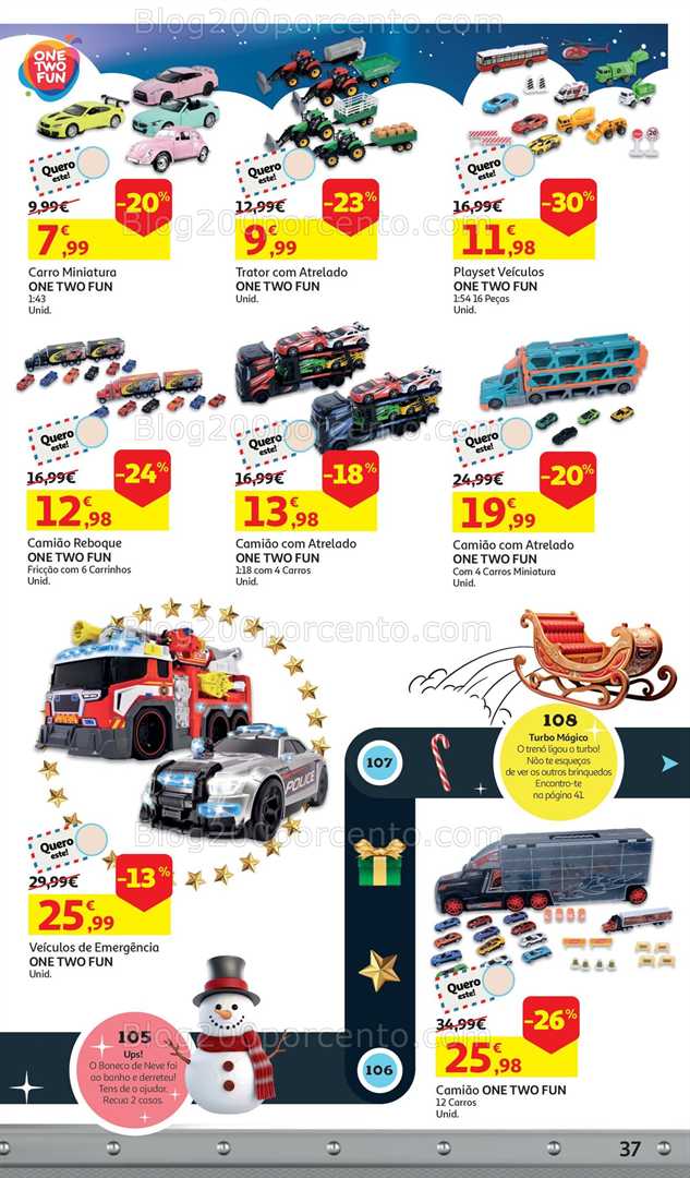 Antevisão Folheto AUCHAN Catálogo Brinquedos Natal Promoções de 5 novembro a 9 dezembro