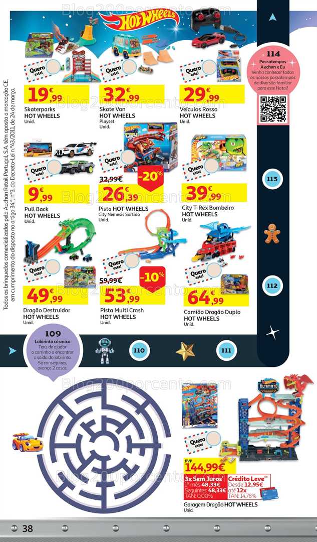 Antevisão Folheto AUCHAN Catálogo Brinquedos Natal Promoções de 5 novembro a 9 dezembro
