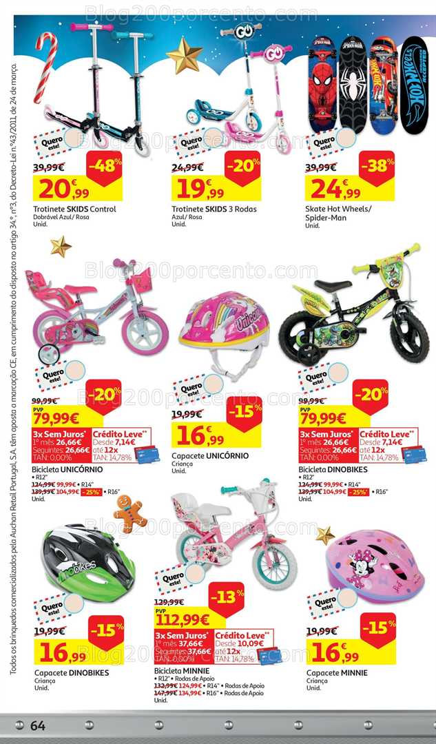 Antevisão Folheto AUCHAN Catálogo Brinquedos Natal Promoções de 5 novembro a 9 dezembro