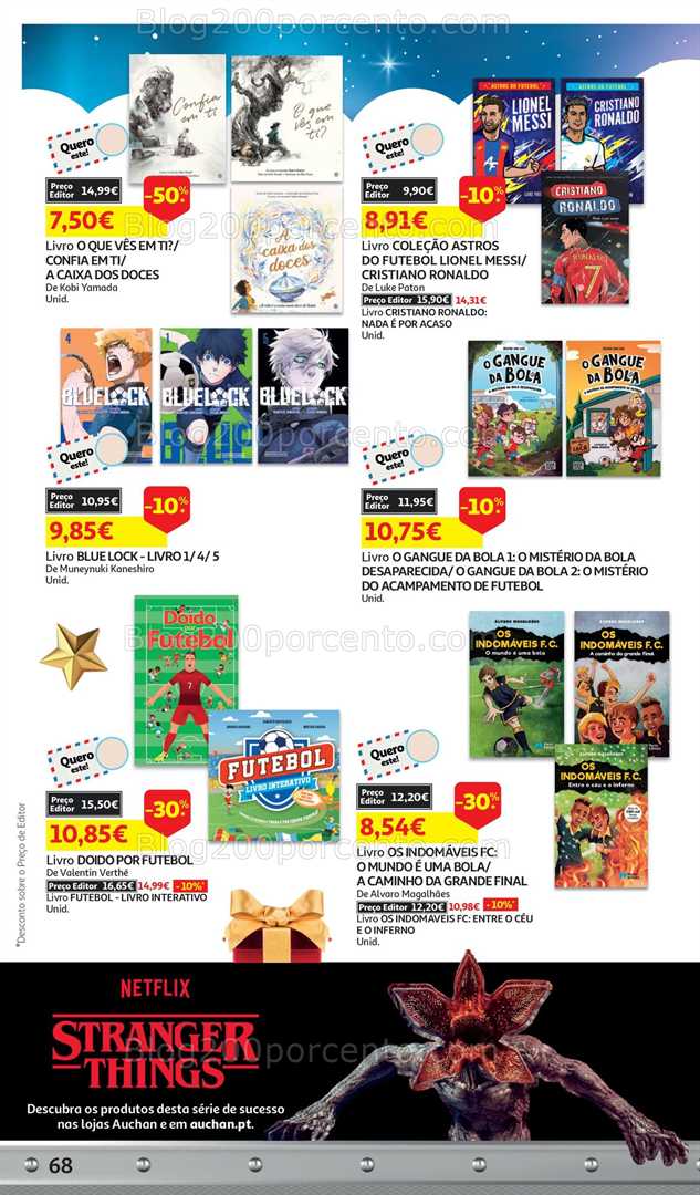 Antevisão Folheto AUCHAN Catálogo Brinquedos Natal Promoções de 5 novembro a 9 dezembro