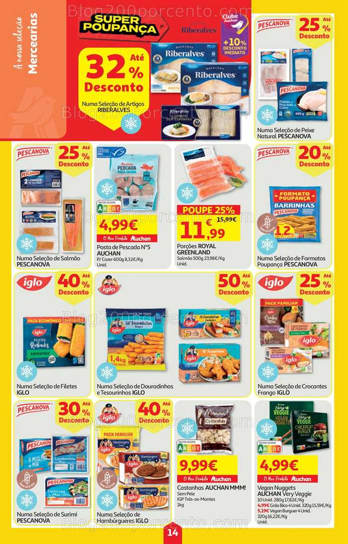 Antevisão Folheto AUCHAN Super Poupança Promoções de 6 a 12 novembro