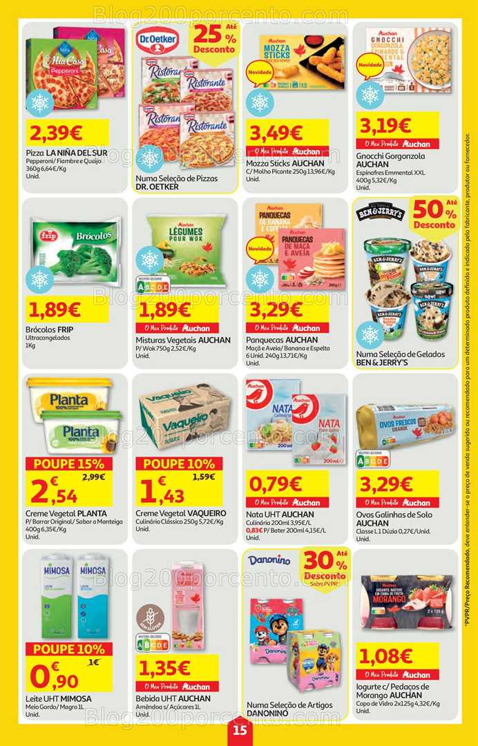 Antevisão Folheto AUCHAN Super Poupança Promoções de 6 a 12 novembro