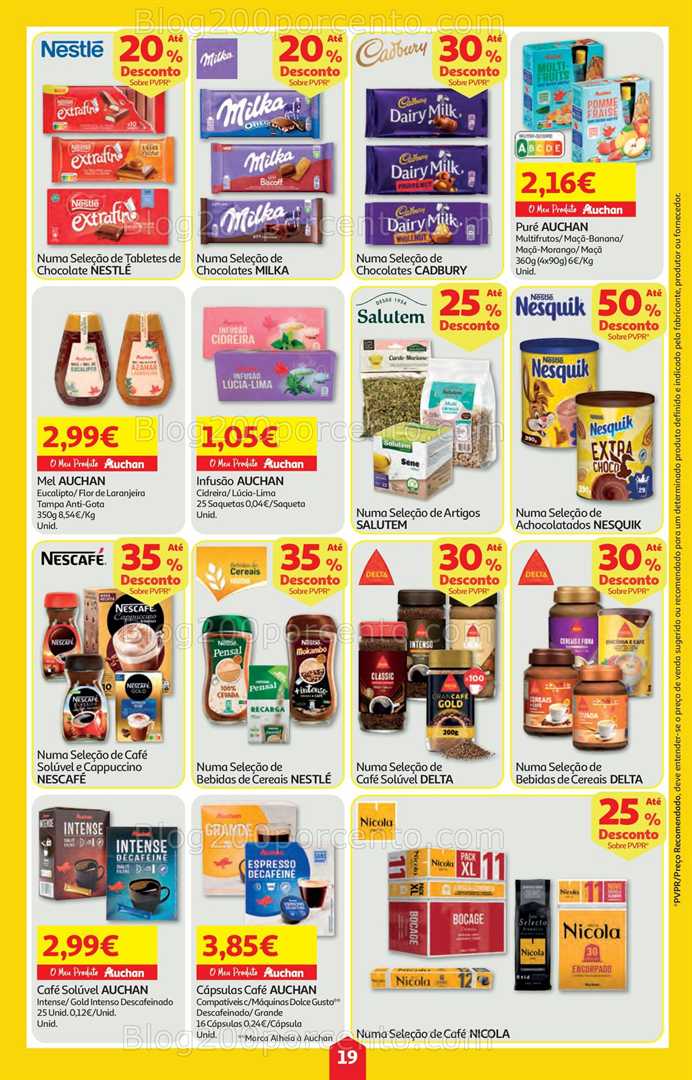 Antevisão Folheto AUCHAN Super Poupança Promoções de 6 a 12 novembro
