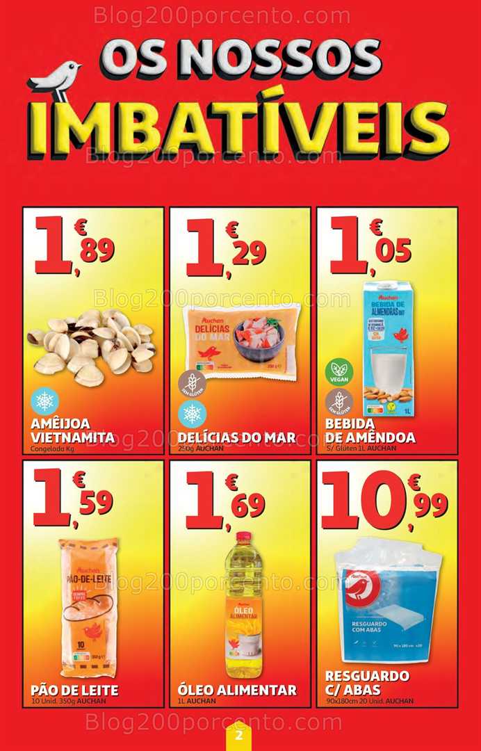 Antevisão Folheto AUCHAN Super Poupança Promoções de 6 a 12 novembro