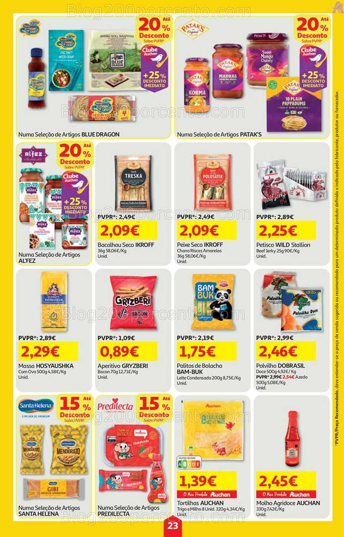 Antevisão Folheto AUCHAN Super Poupança Promoções de 6 a 12 novembro