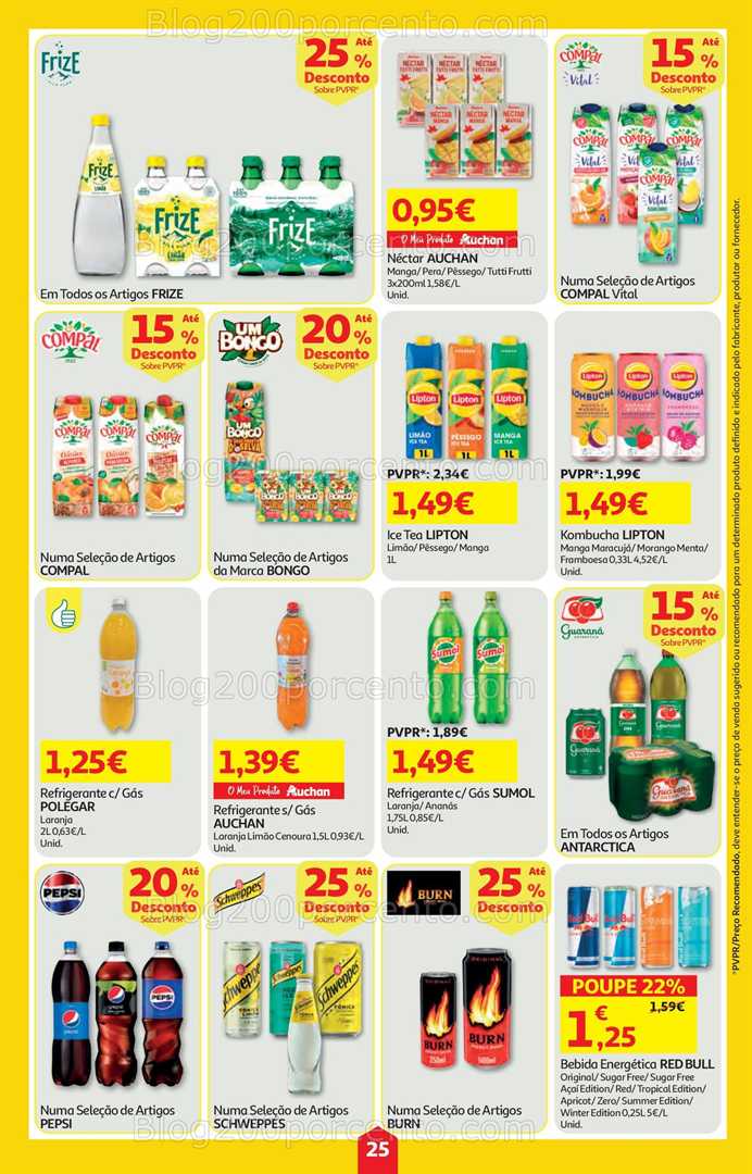 Antevisão Folheto AUCHAN Super Poupança Promoções de 6 a 12 novembro