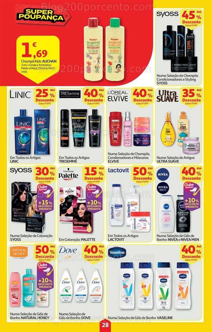 Antevisão Folheto AUCHAN Super Poupança Promoções de 6 a 12 novembro