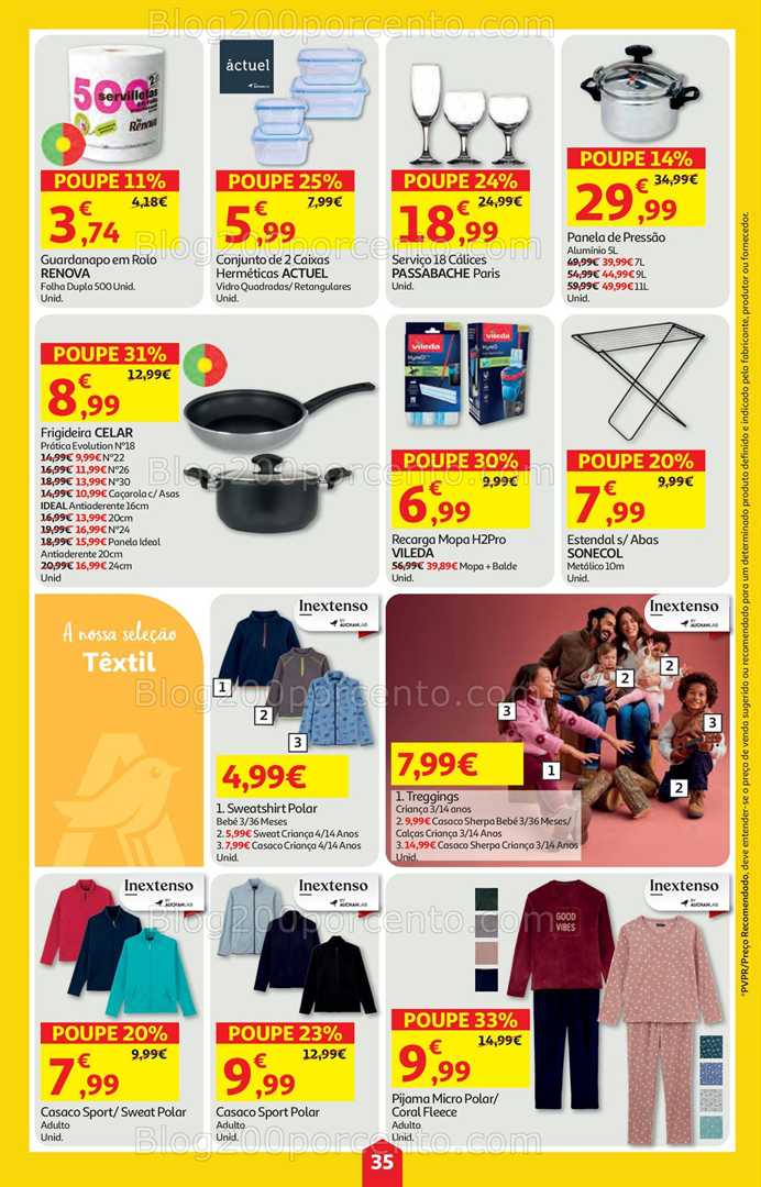 Antevisão Folheto AUCHAN Super Poupança Promoções de 6 a 12 novembro