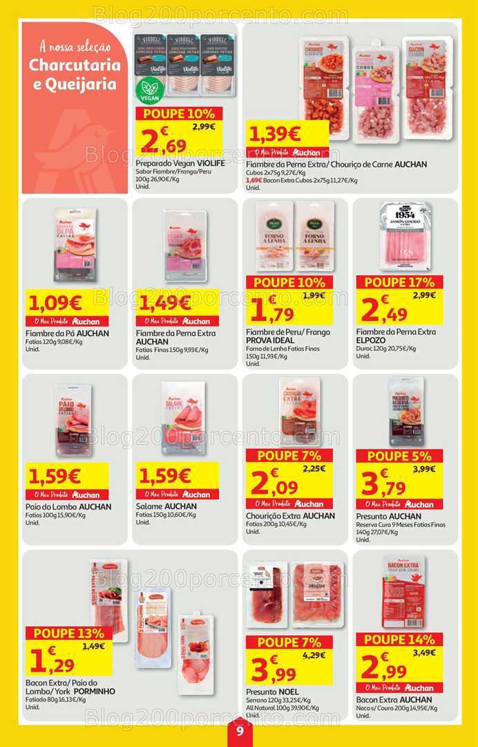 Antevisão Folheto AUCHAN Super Poupança Promoções de 6 a 12 novembro