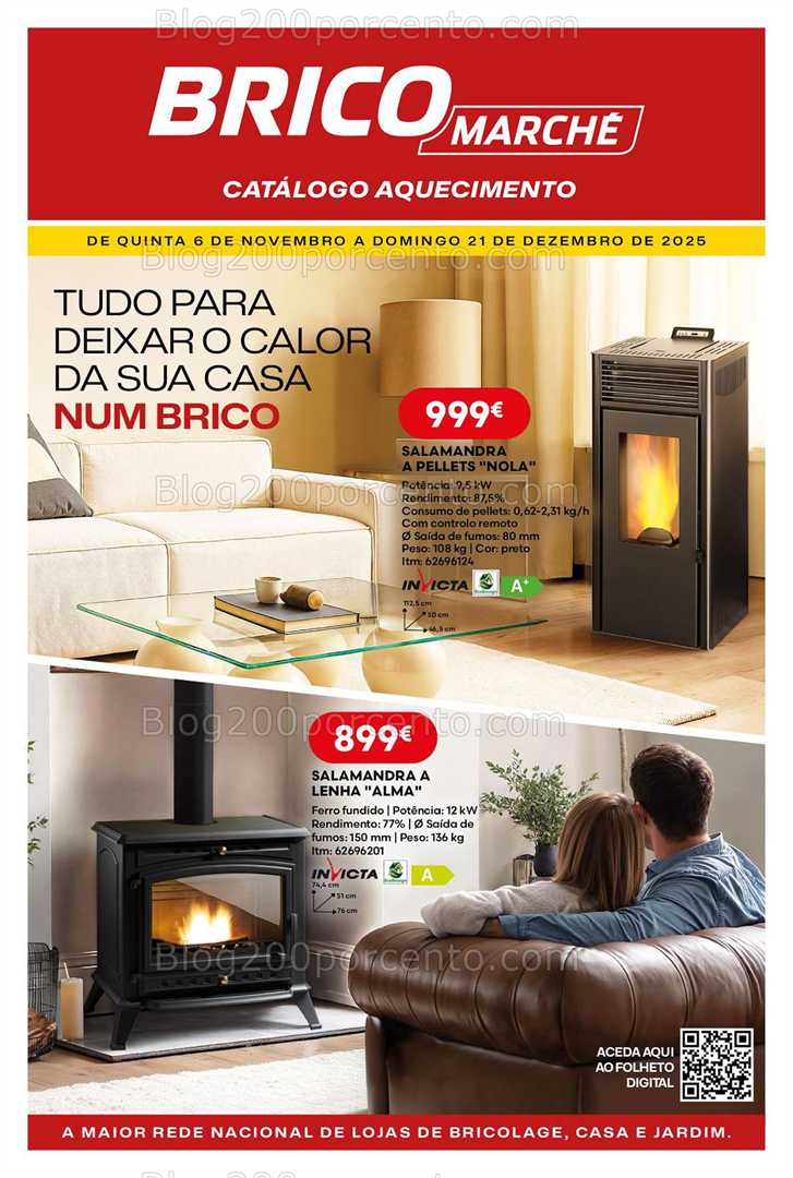 Antevisão Folheto BRICOMARCHÉ Promoções de 6 novembro a 21 dezembro