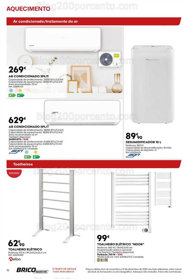 Antevisão Folheto BRICOMARCHÉ Promoções de 6 novembro a 21 dezembro