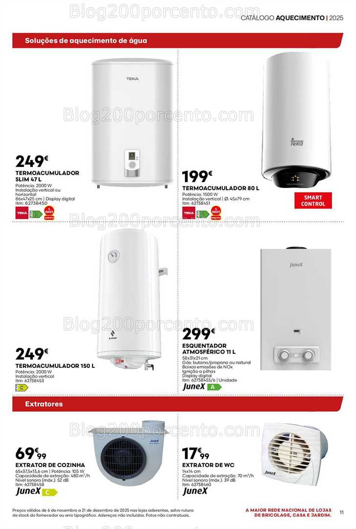 Antevisão Folheto BRICOMARCHÉ Promoções de 6 novembro a 21 dezembro