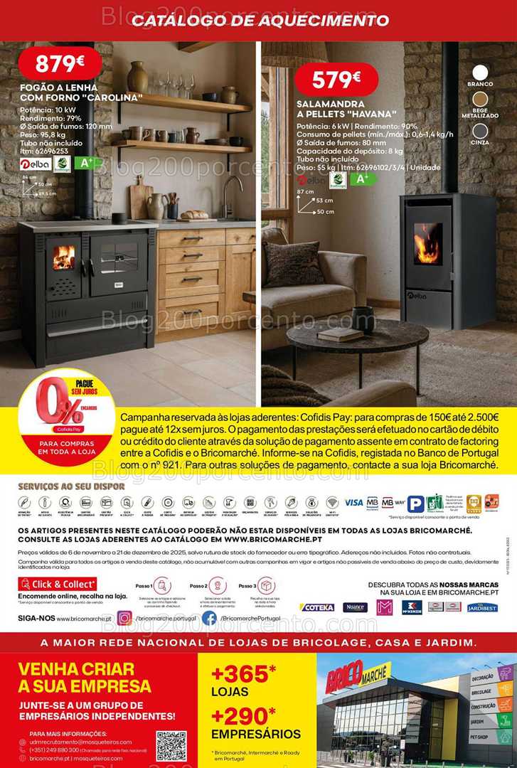 Antevisão Folheto BRICOMARCHÉ Promoções de 6 novembro a 21 dezembro