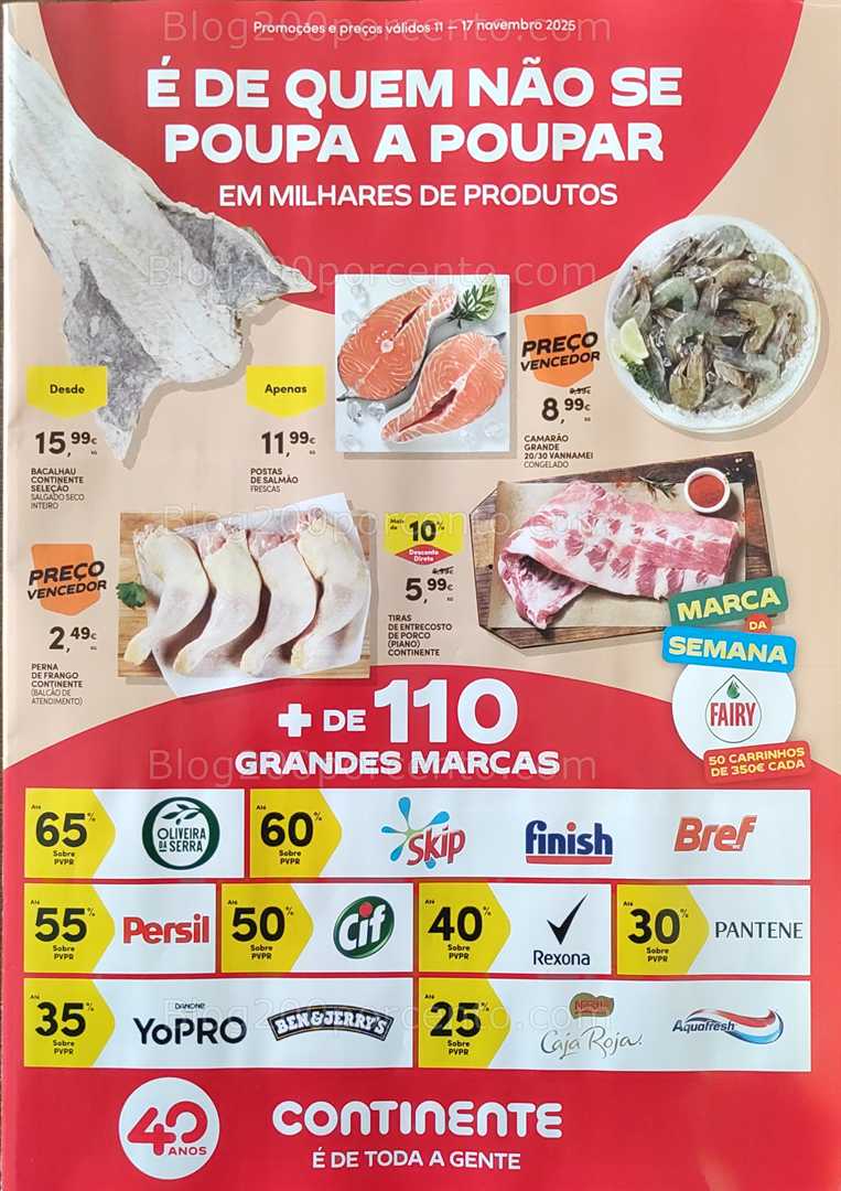 Antevisão Folheto CONTINENTE Promoções de 11 a 17 novembro