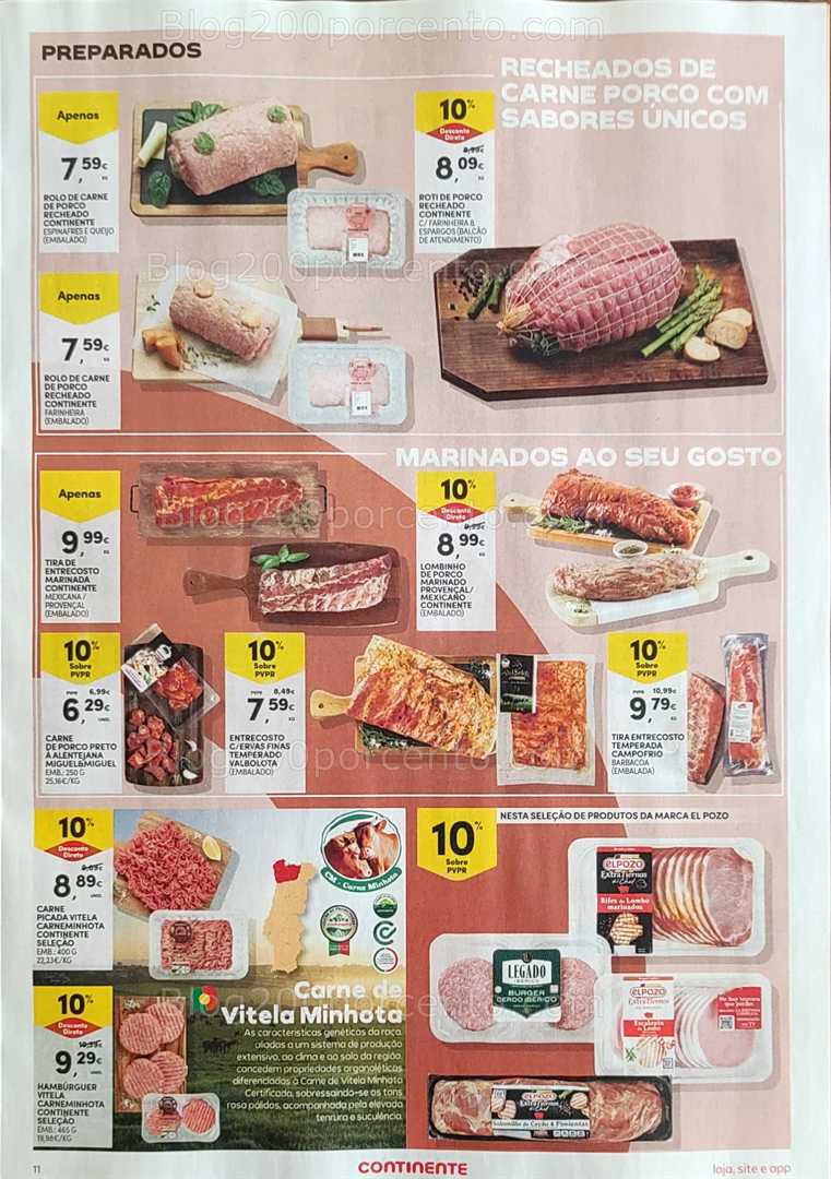 Antevisão Folheto CONTINENTE Promoções de 11 a 17 novembro