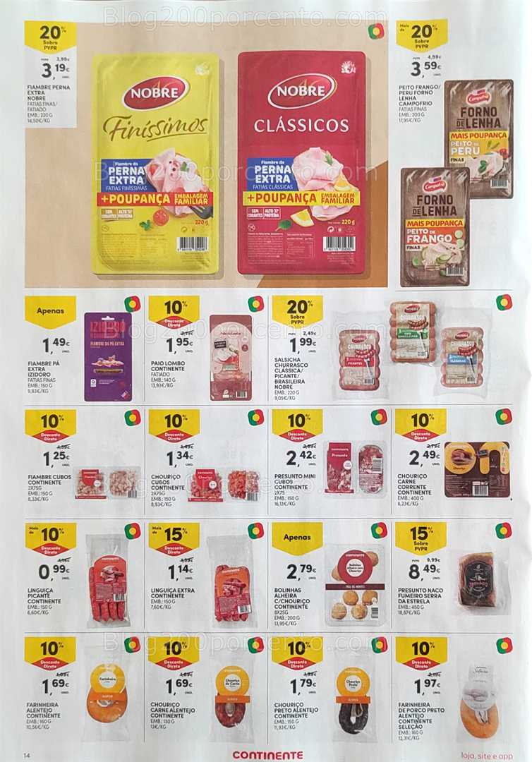 Antevisão Folheto CONTINENTE Promoções de 11 a 17 novembro