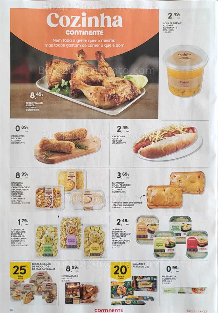 Antevisão Folheto CONTINENTE Promoções de 11 a 17 novembro