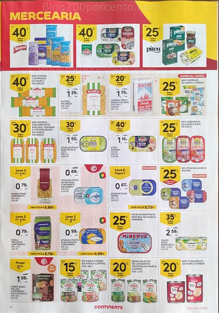 Antevisão Folheto CONTINENTE Promoções de 11 a 17 novembro