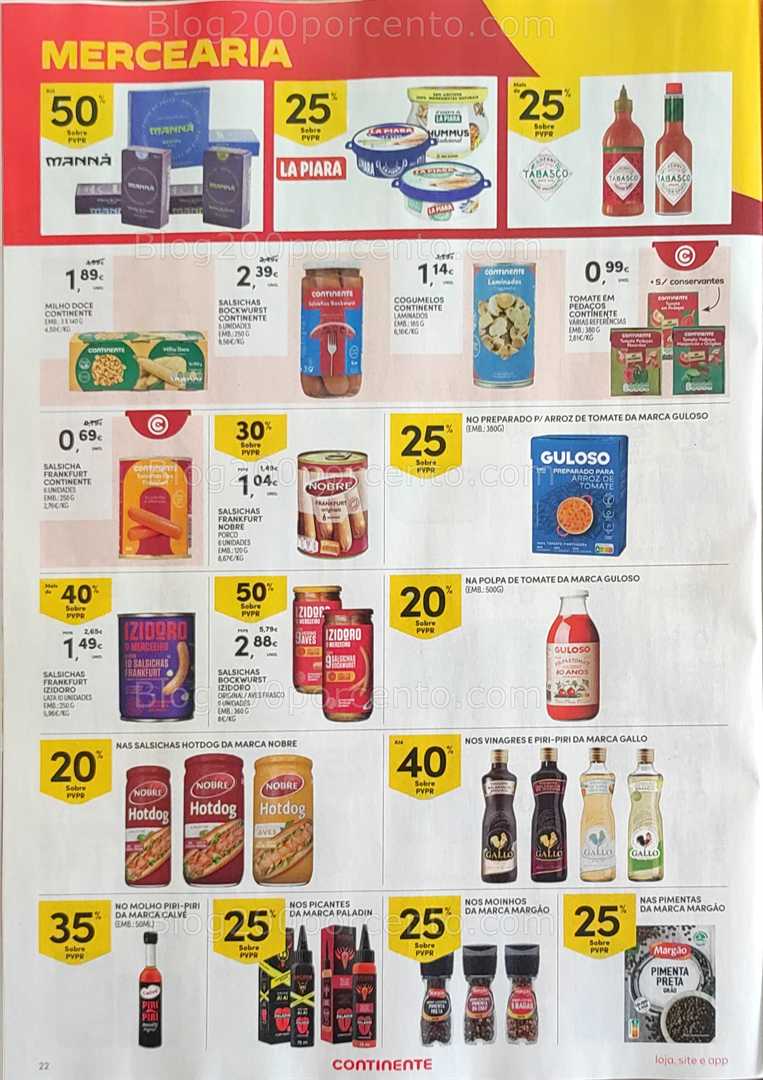Antevisão Folheto CONTINENTE Promoções de 11 a 17 novembro