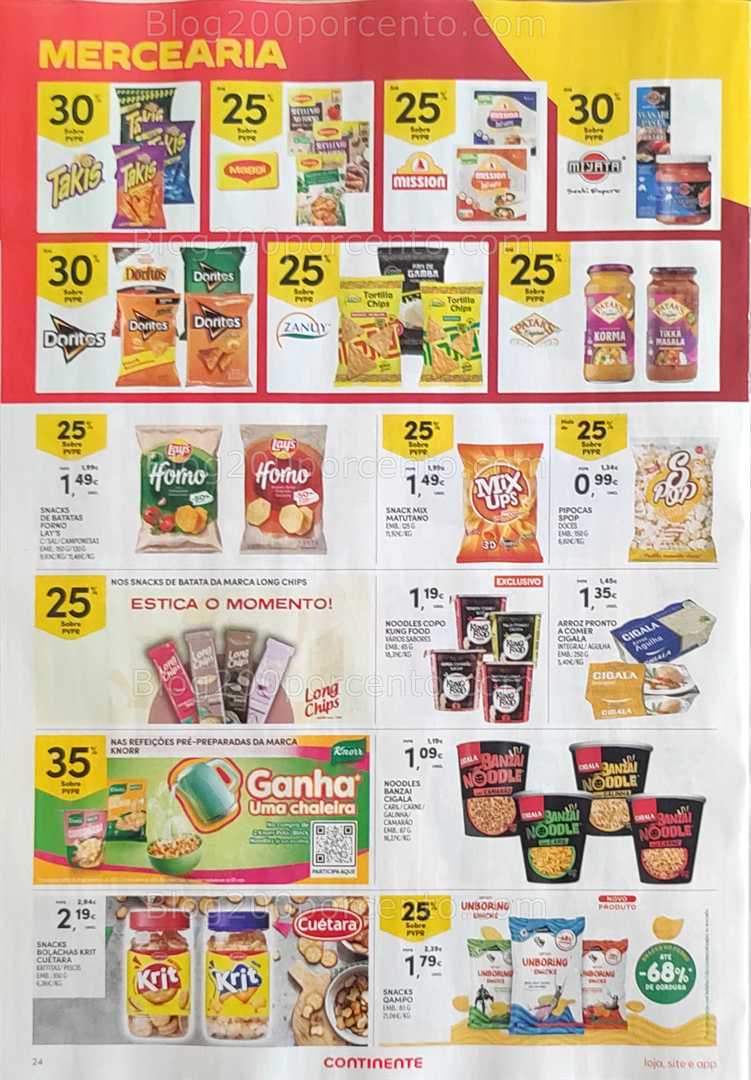Antevisão Folheto CONTINENTE Promoções de 11 a 17 novembro
